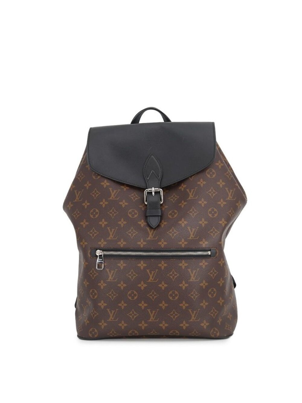 Louis Vuitton Backpack Monogram Macassar Parc Black